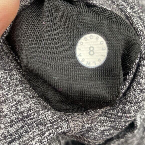 Lululemon Women’s Cropped Capri Leggings Size 8 Dark Heathered Gray Activewear - Picture 7 of 7